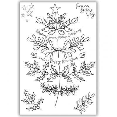 Julie Hickey Designs Clear Stamps - Oh Christmas Tree